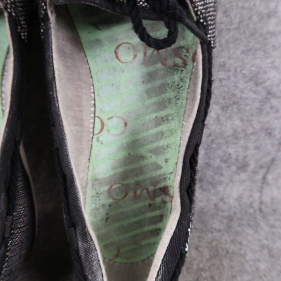 Keds Shoes Womens 8 Slip On Flats Glimmer Boat Moc Casual Classic Black Loafer - Picture 8 of 13